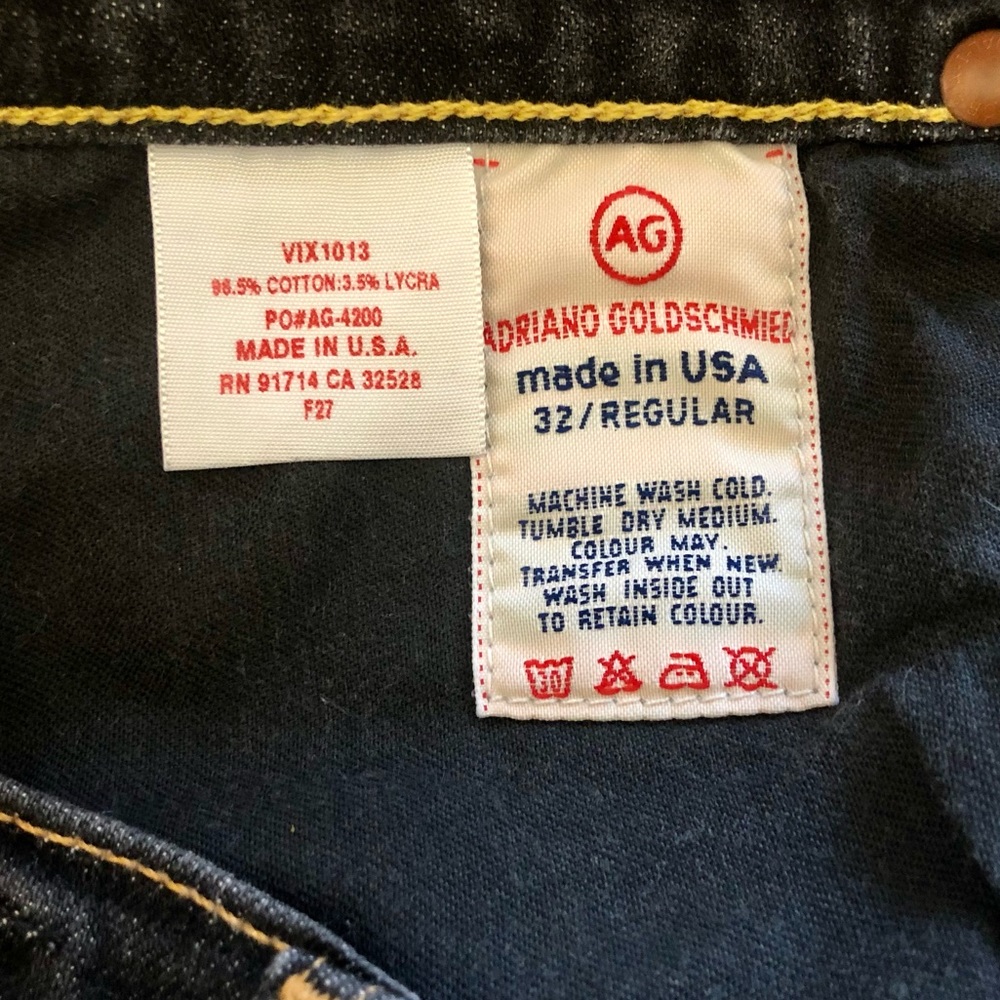 AG The Angel Dark Wash Bootcut Jeans - Picture 8 of 8